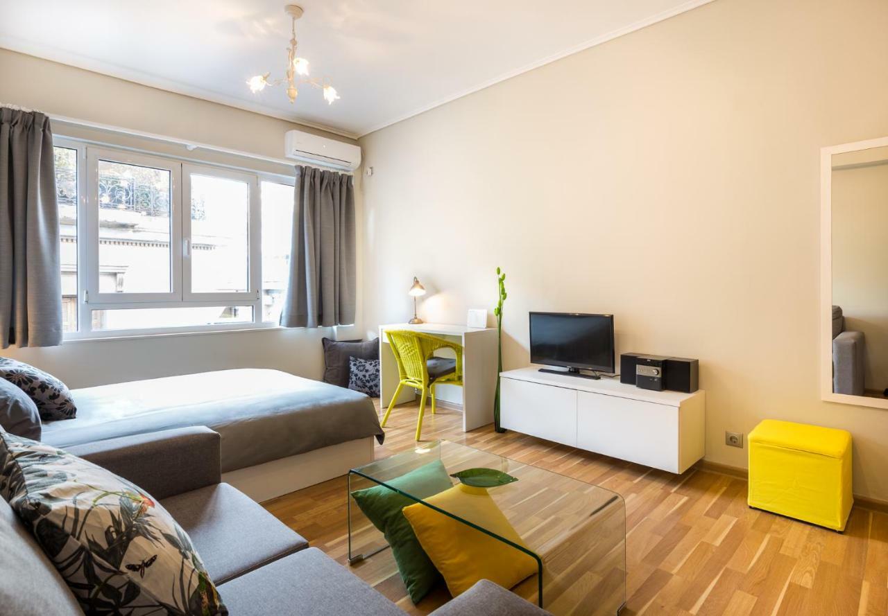 Exceptionally Located Studio Apartment Athen Exterior foto